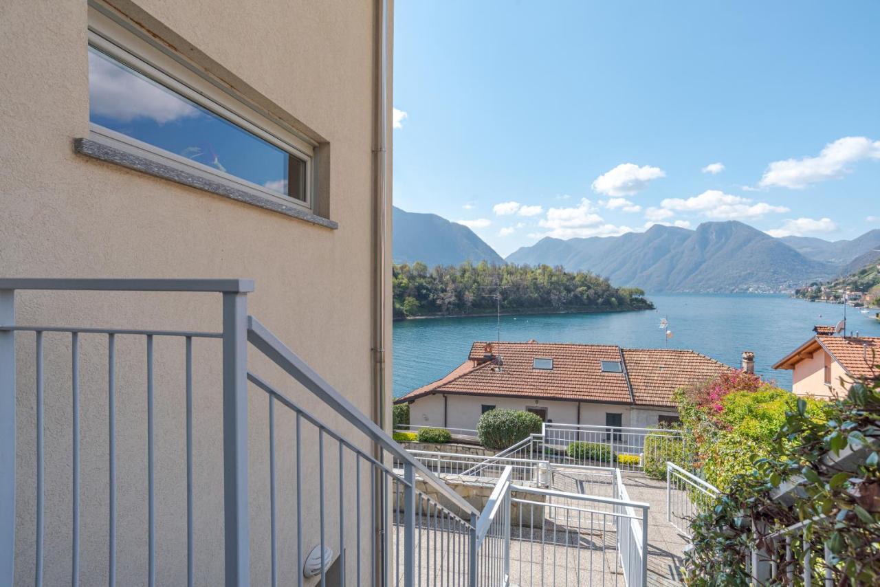 Lake Como Apartment With Balcony And Private Parking Оссуччо Экстерьер фото