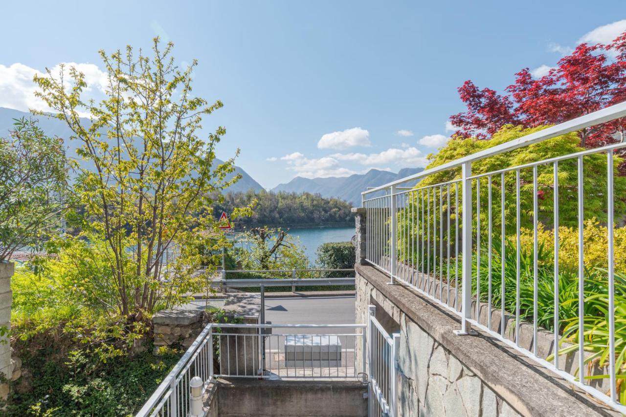 Lake Como Apartment With Balcony And Private Parking Оссуччо Экстерьер фото