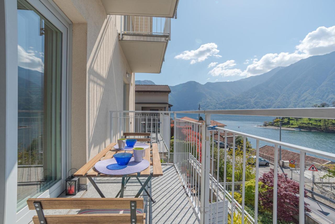 Lake Como Apartment With Balcony And Private Parking Оссуччо Экстерьер фото