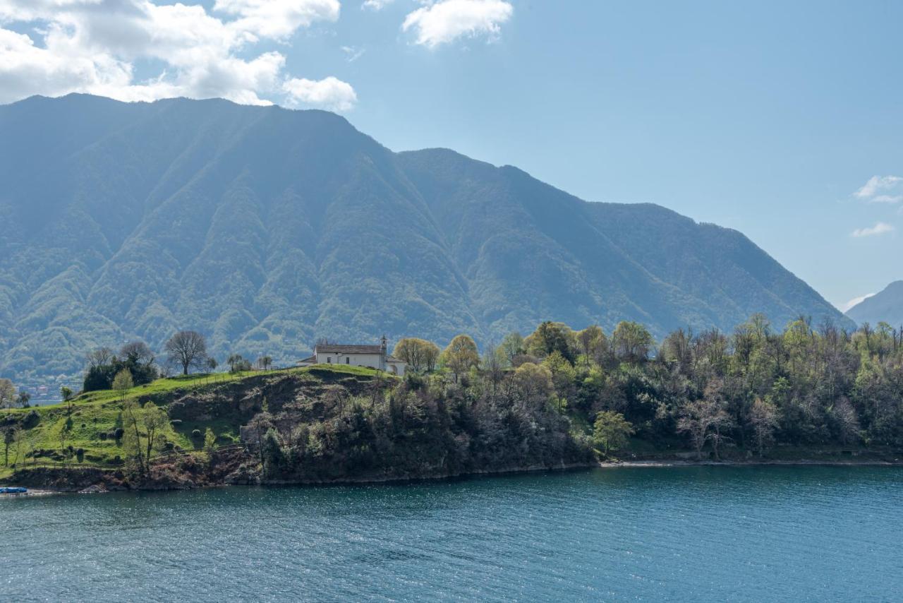 Lake Como Apartment With Balcony And Private Parking Оссуччо Экстерьер фото