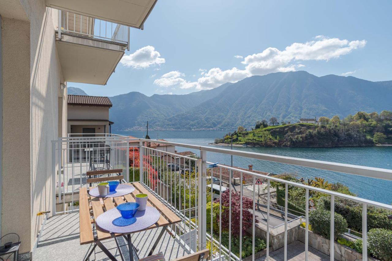 Lake Como Apartment With Balcony And Private Parking Оссуччо Экстерьер фото
